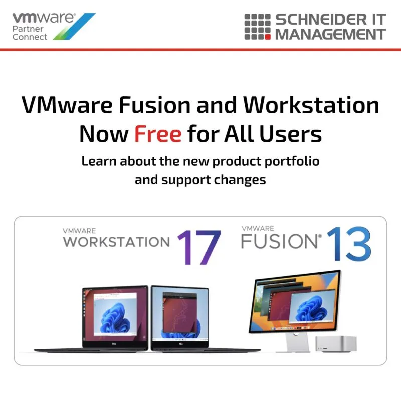 VMware là gì ? Tính năng, lợi ích và cách hoạt động 6 VMware Workstation 17 và VMware Fusion 13 miễn phí cho tất cả người dùng