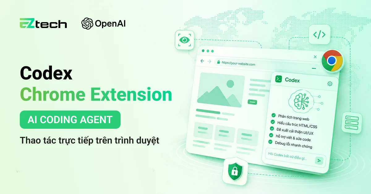 OpenAI ra mắt Codex Chrome Extension