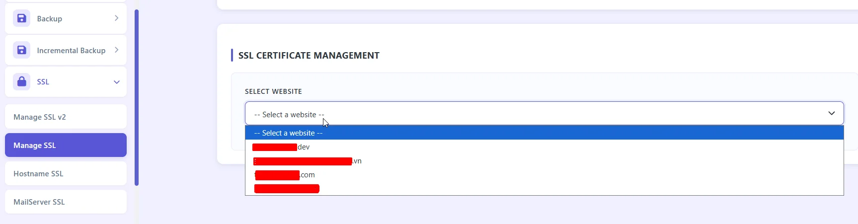 Chứng thực SSL cho website trong CyberPanel