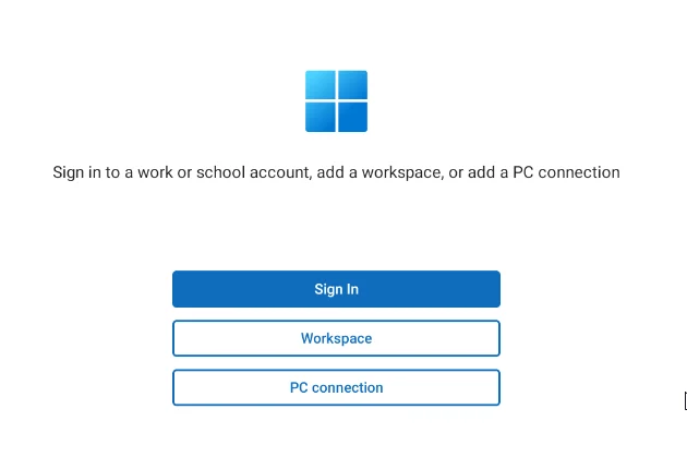 Cách sử dụng VPS trên điện thoại - Mở ứng dụng Window App chọn PC connection